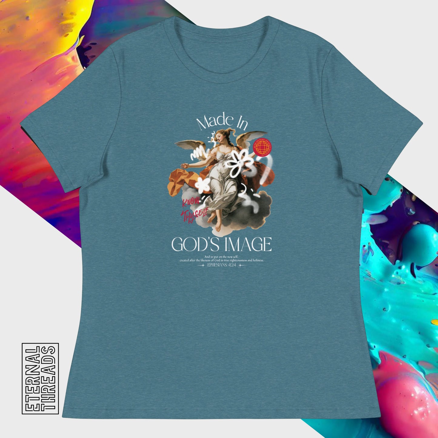 Made in God's Image Tee - Relaxed Womens