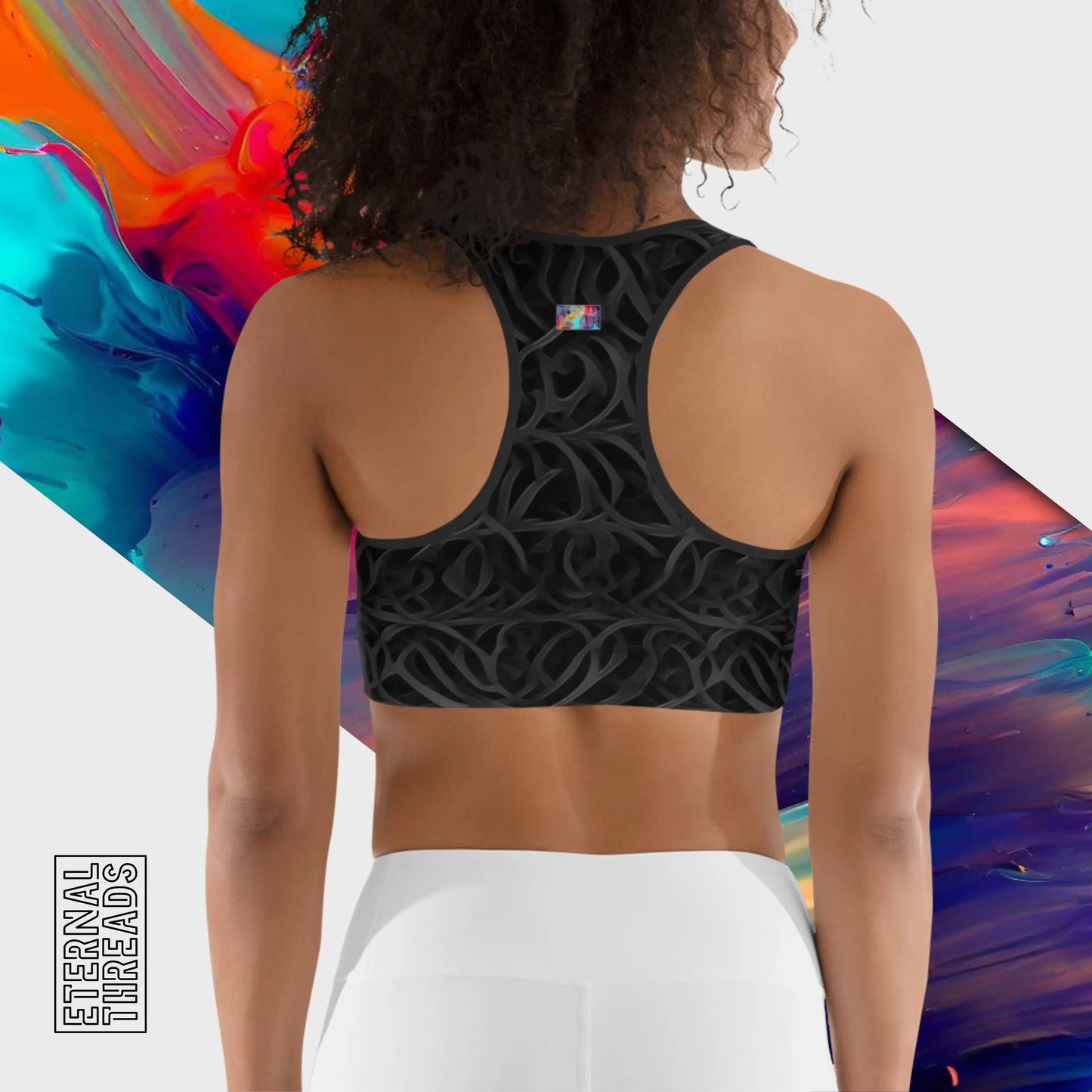 Can Do All Through Christ Sports Bra