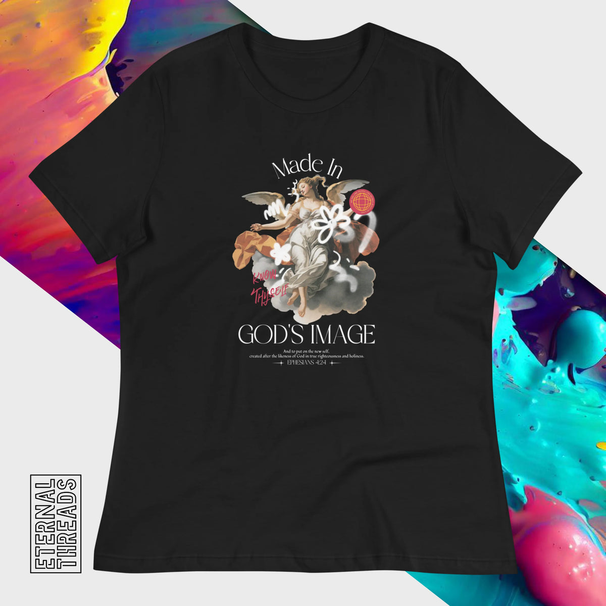 Made in God's Image Tee - Relaxed Womens