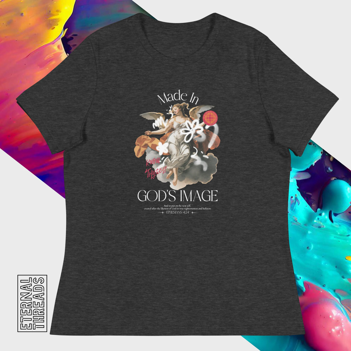 Made in God's Image Tee - Relaxed Womens