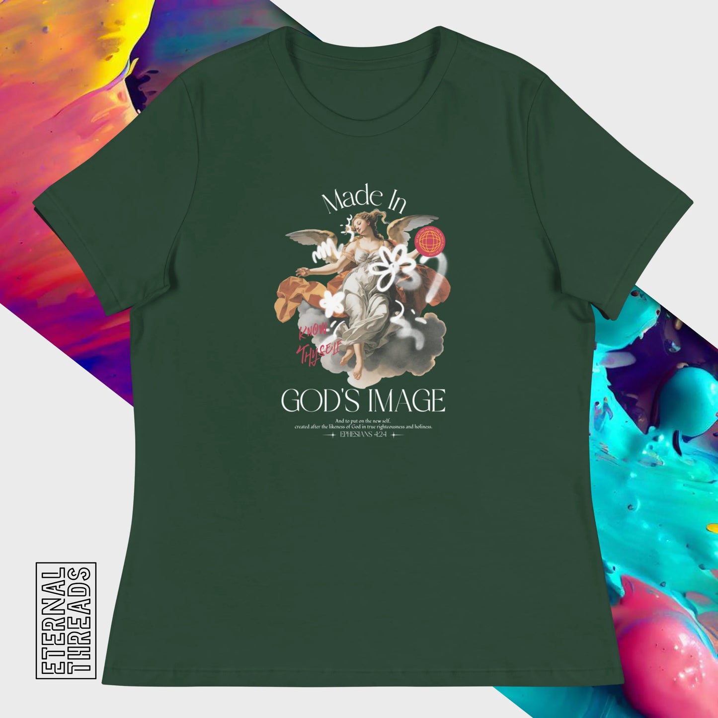 Made in God's Image Tee - Relaxed Womens