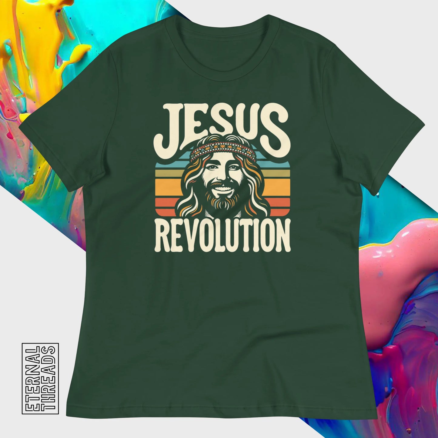 Jesus Revolution Tee - Relaxed Womens