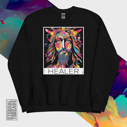 Faces of Christ - Healer Sweatshirt