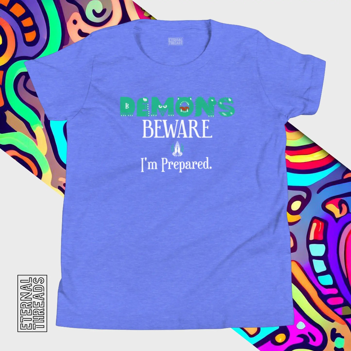 Demons Beware Youth Tee