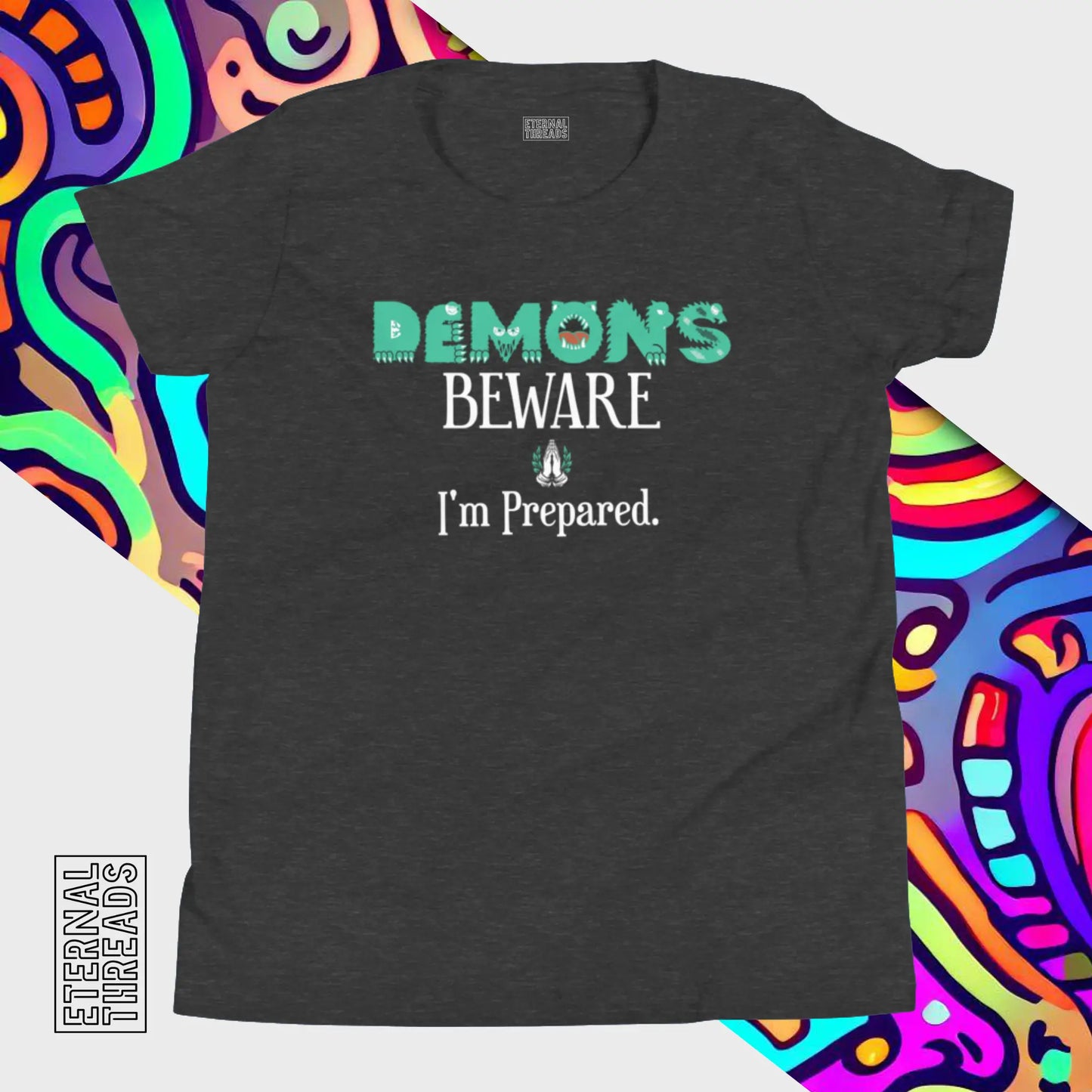 Demons Beware Youth Tee