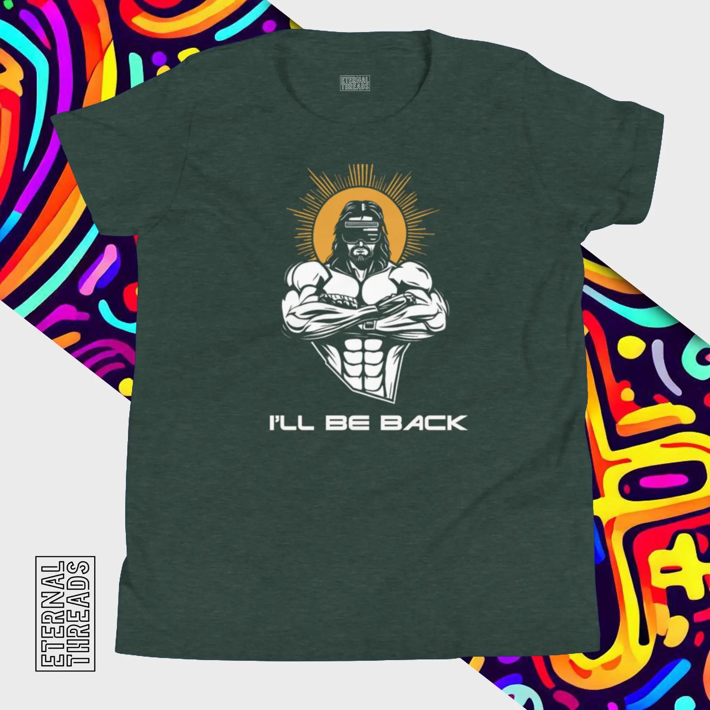 I'll Be Back Youth Tee