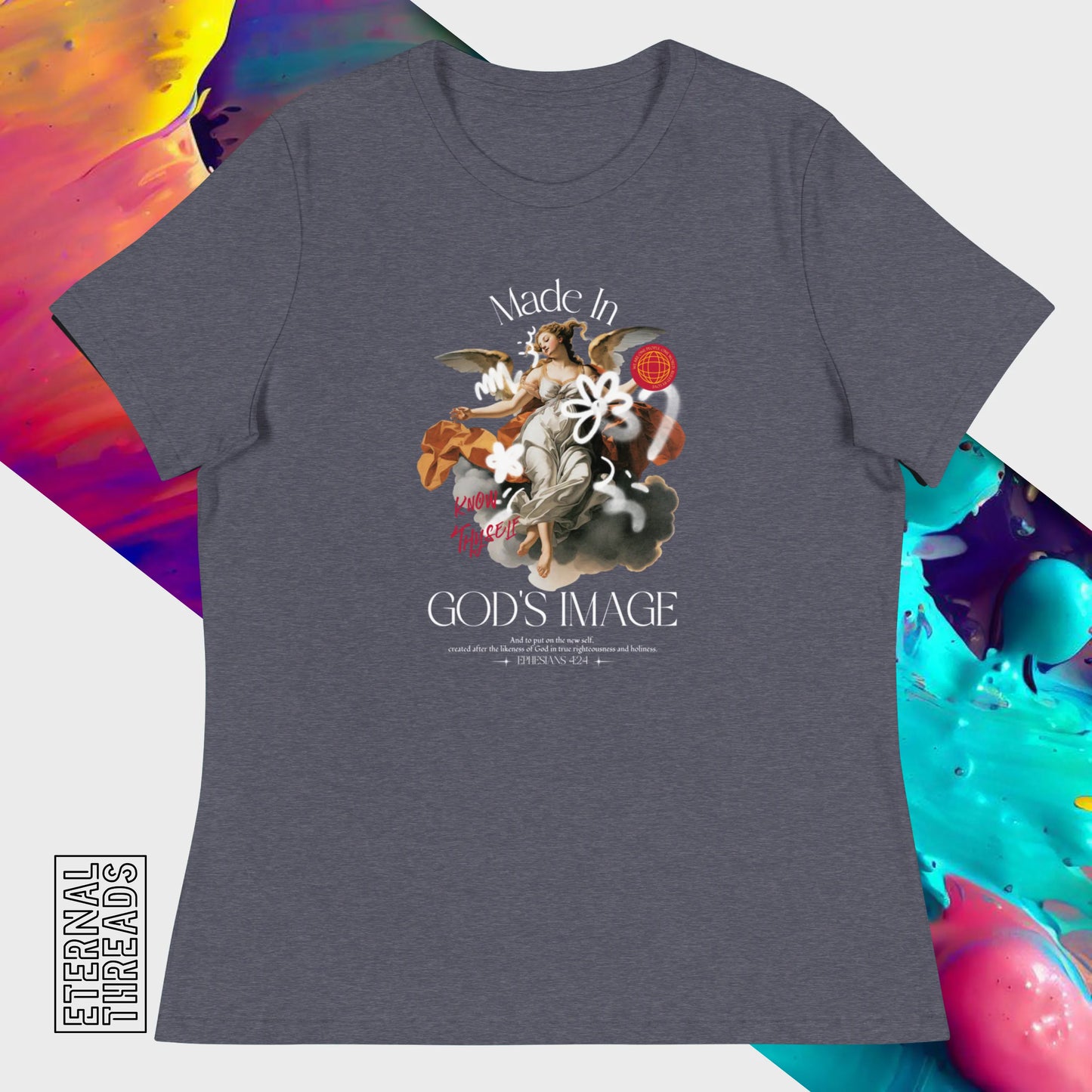 Made in God's Image Tee - Relaxed Womens