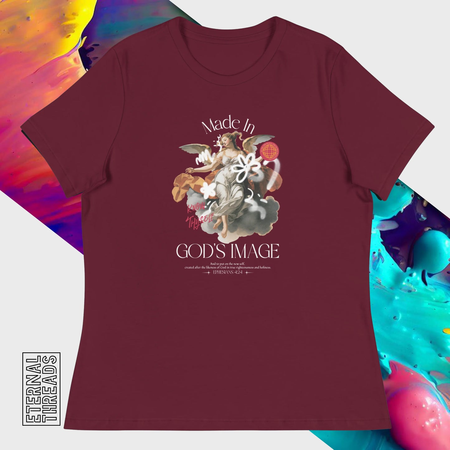 Made in God's Image Tee - Relaxed Womens