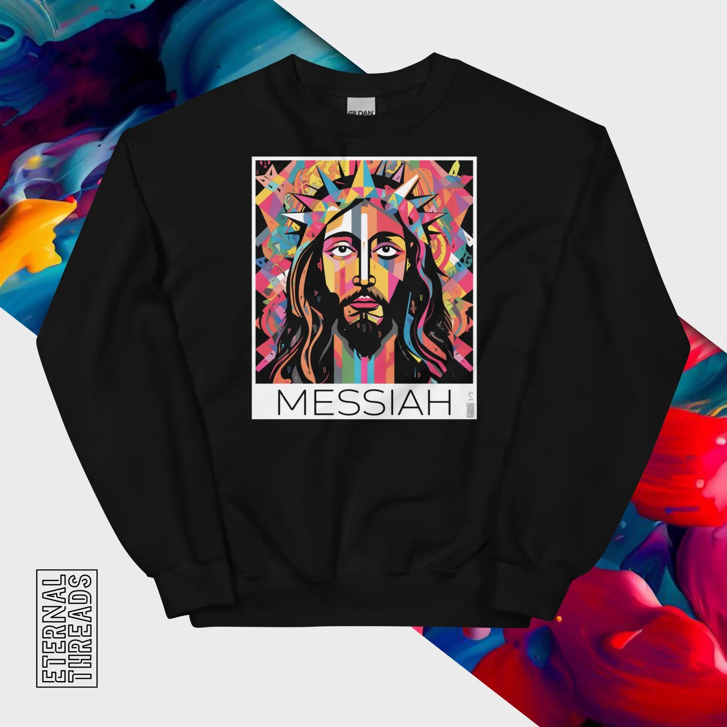 Faces of Christ - Messiah Sweatshirt