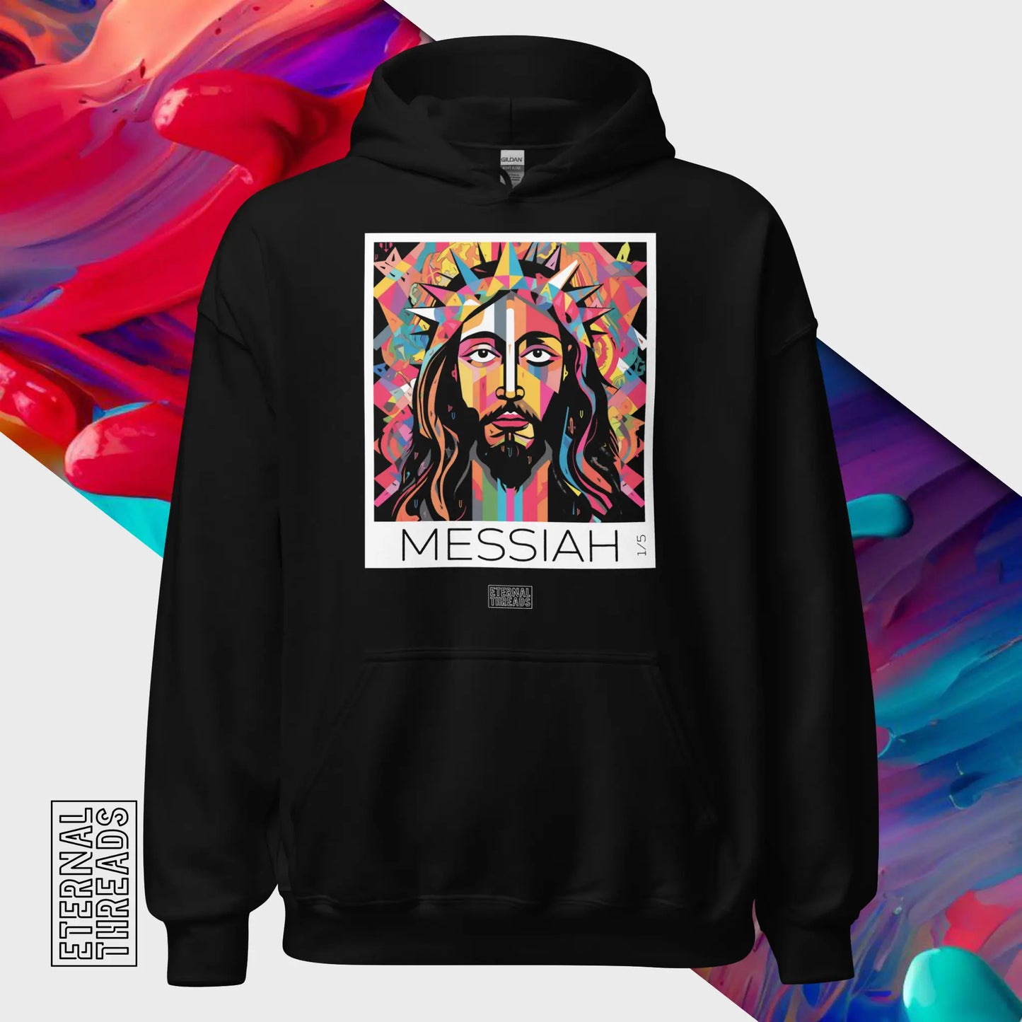 Faces of Christ - Messiah Hoodie