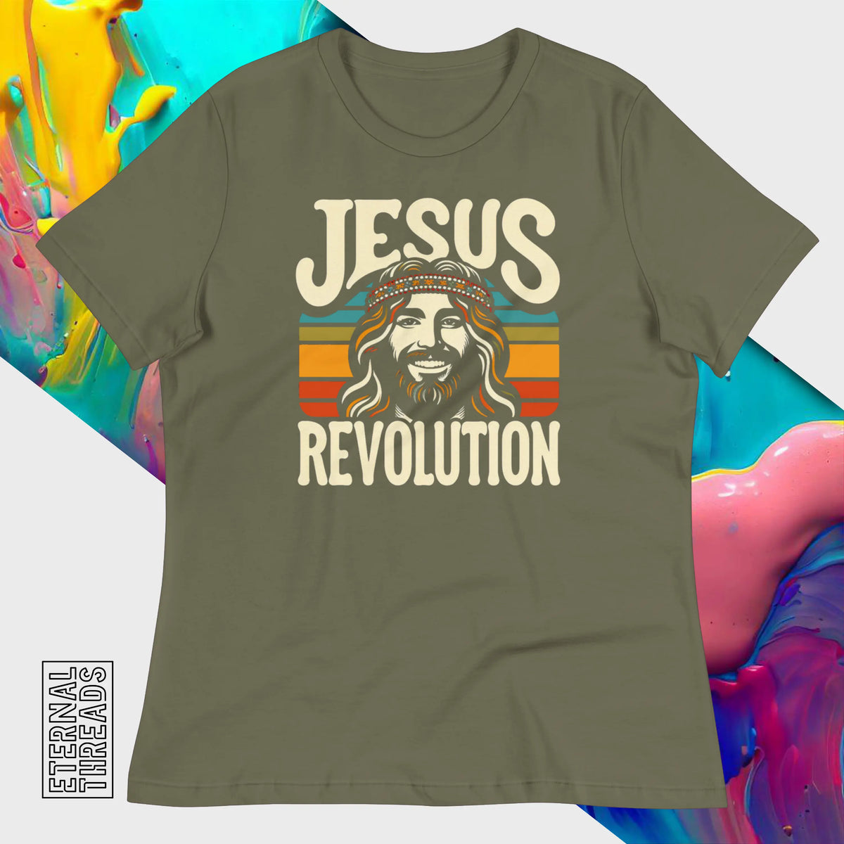 Jesus Revolution Tee - Relaxed Womens