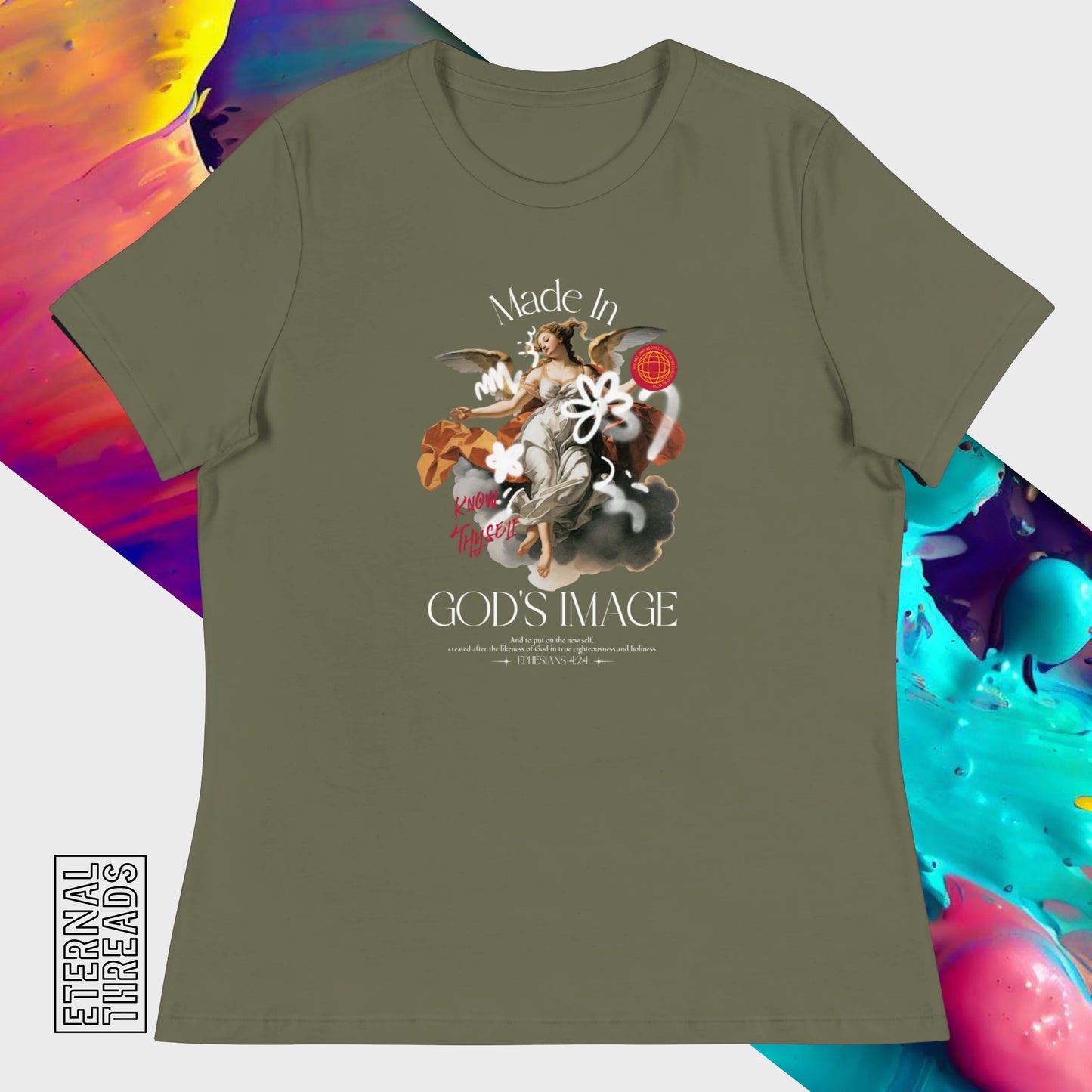 Made in God's Image Tee - Relaxed Womens