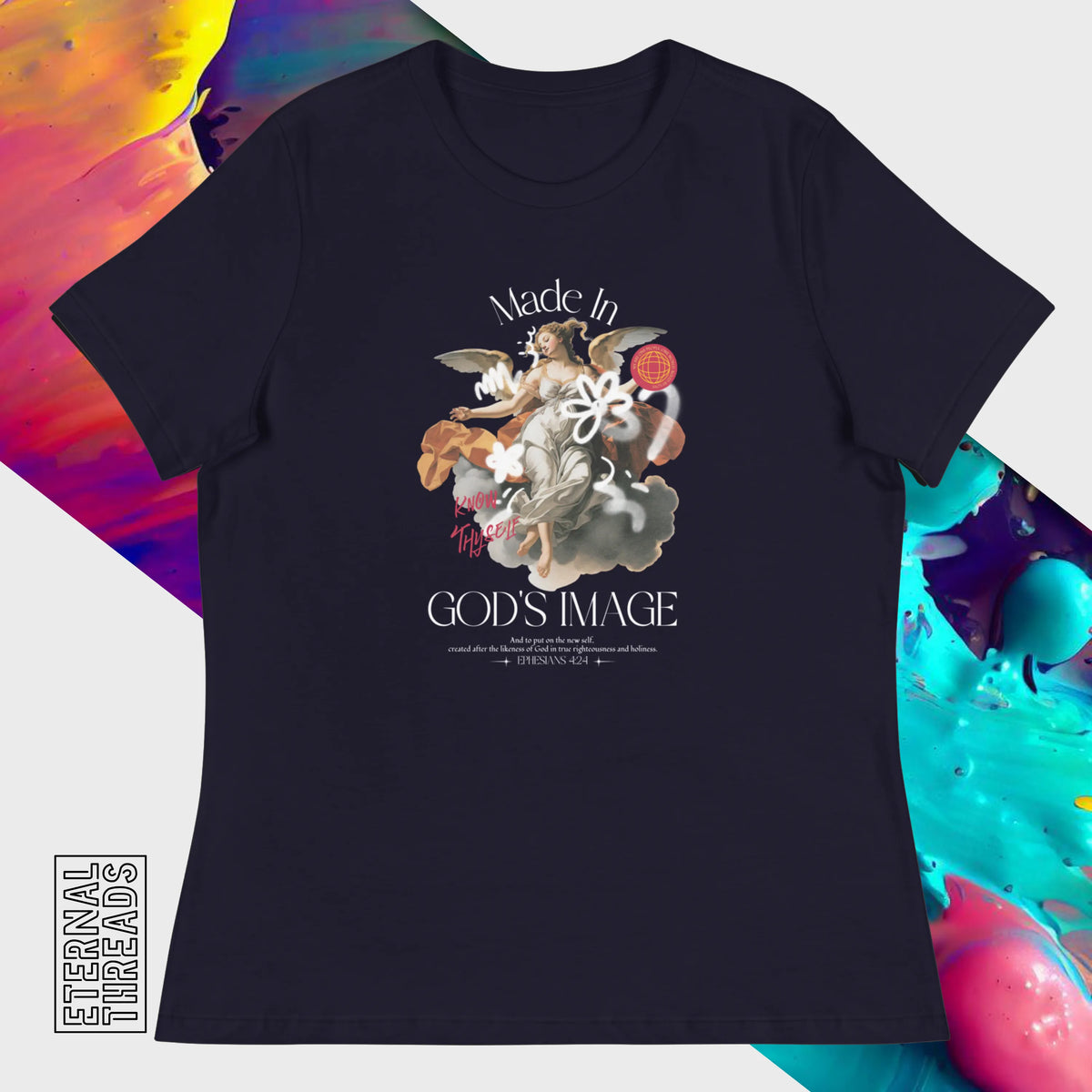 Made in God's Image Tee - Relaxed Womens
