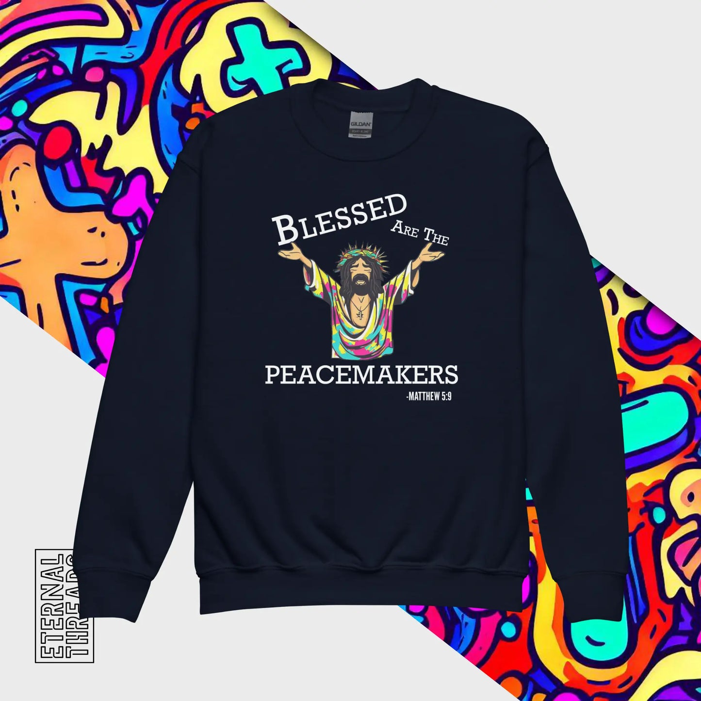 Blessed Are The Peacemakers Youth Sweatshirt