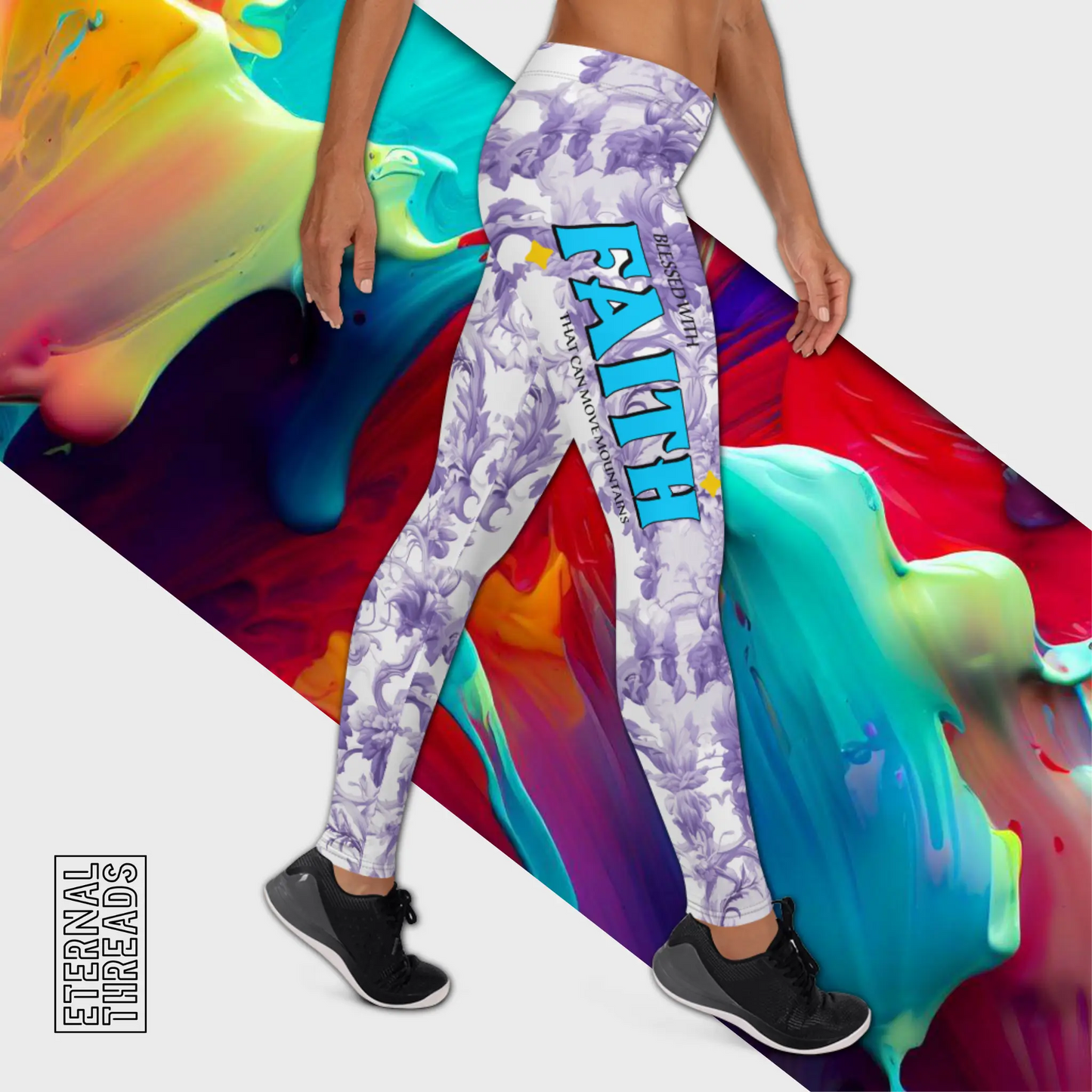 Faith That Moves Mountains Leggings