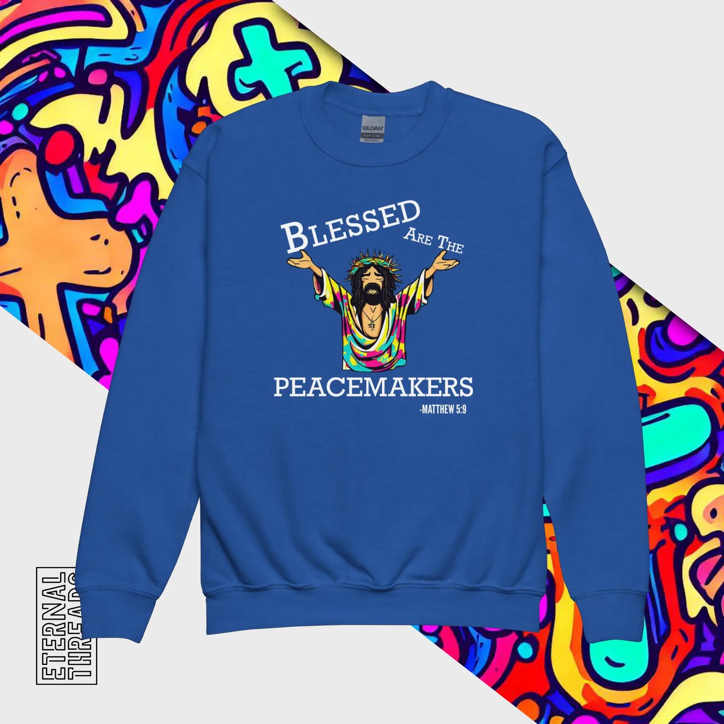 Blessed Are The Peacemakers Youth Sweatshirt