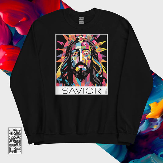 Faces of Christ - Savior Sweatshirt